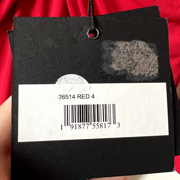 Mac Duggal Red Maxi Dress - Picture 4 of 7